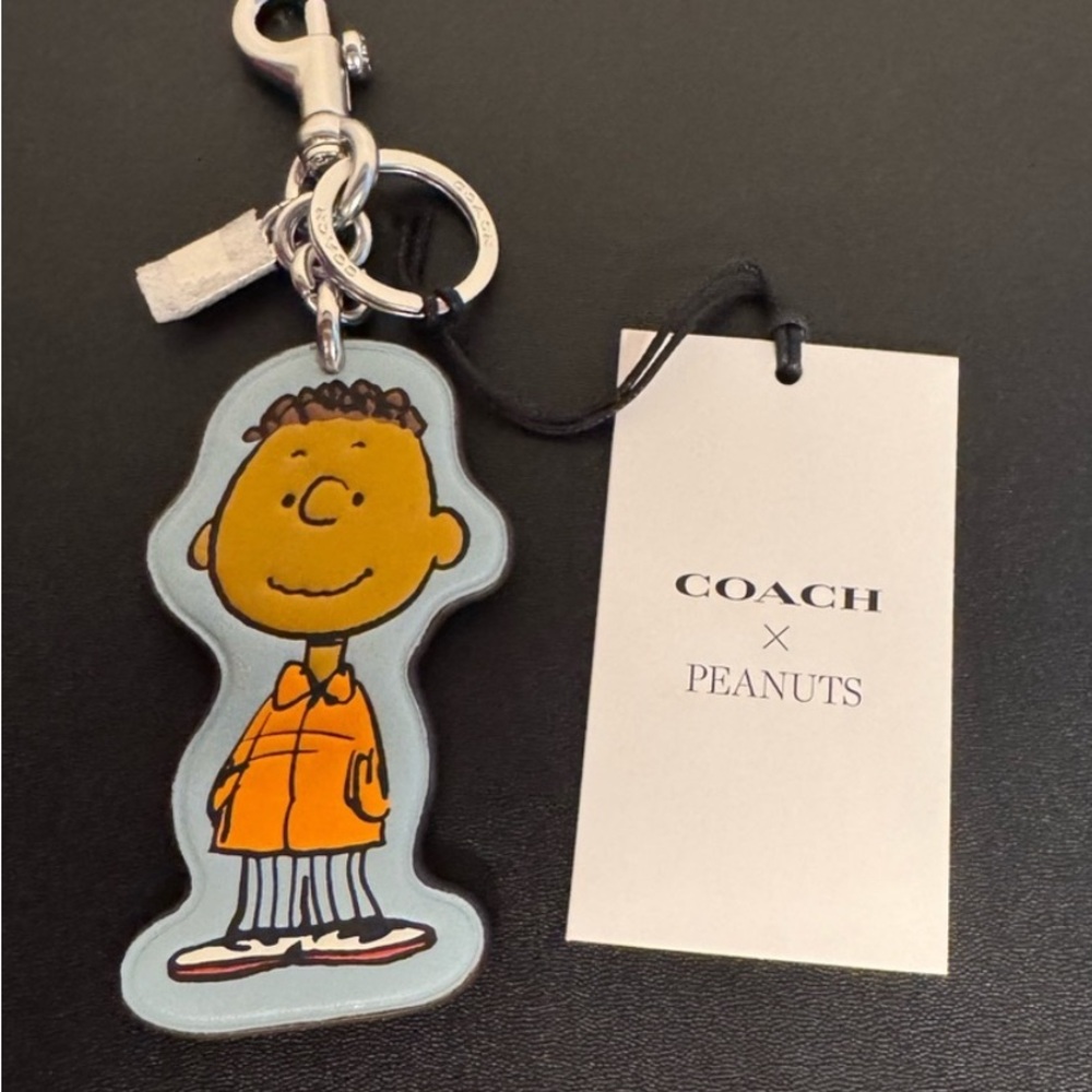 COPY - Coach x Peanuts 75th Franklin Leather Bag Charm #CBG55 - Picture 2 of 3